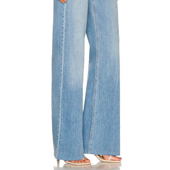 Favorite Daughter Jordie Super High Rise Wide Leg Jean Size 29 - Picture 5 of 10